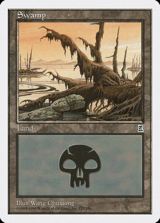 Swamp (172) [Portal Three Kingdoms] | Cards and Coasters CA