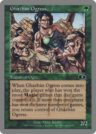 Ghazban Ogress [Unglued] | Cards and Coasters CA