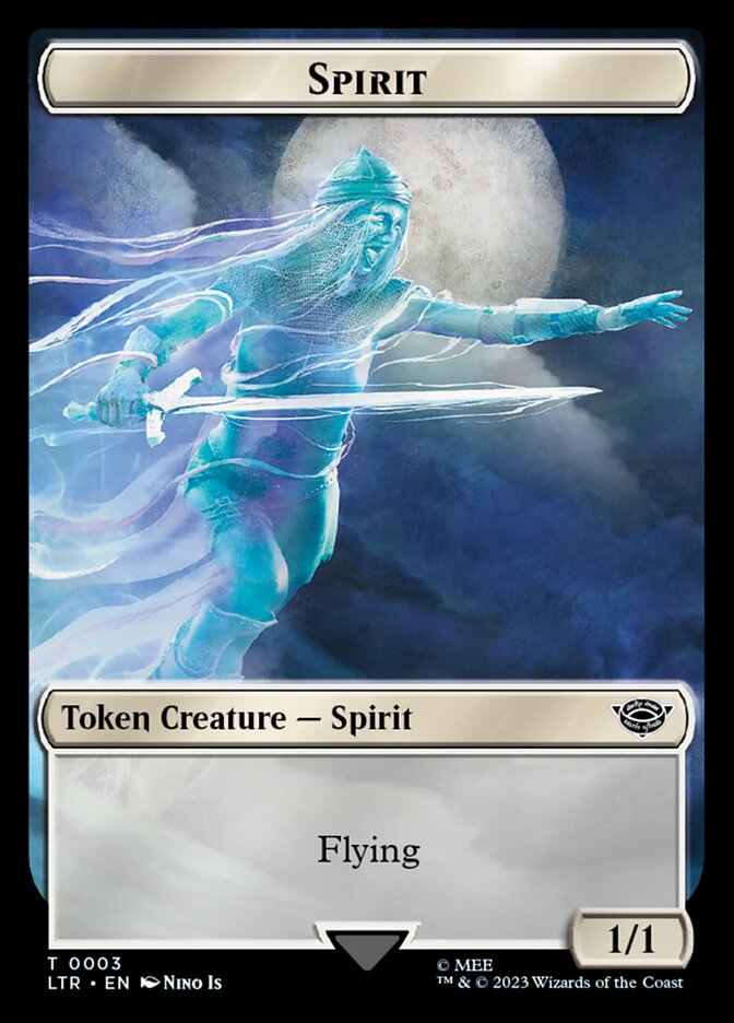 Spirit Token [The Lord of the Rings: Tales of Middle-Earth Tokens] | Cards and Coasters CA