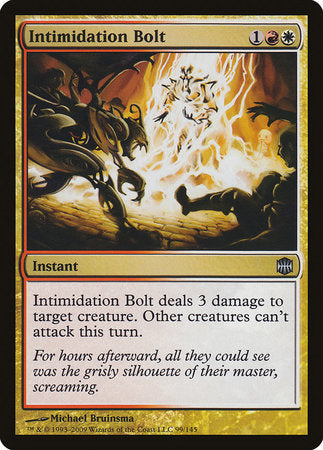 Intimidation Bolt [Alara Reborn] | Cards and Coasters CA