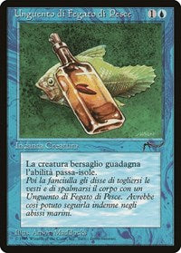 Fishliver Oil (Italian) "Unguento di Fegato di Pesce" [Renaissance] | Cards and Coasters CA