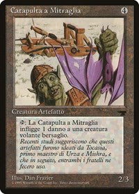 Grapeshot Catapult (Italian) - "Catapulta a Mitraglia" [Renaissance] | Cards and Coasters CA