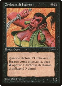 Hasran Ogress (Italian) - "Orchessa di hasran" [Renaissance] | Cards and Coasters CA