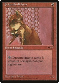Hurr Jackal (Italian) - "Sciacallo di hurr" [Renaissance] | Cards and Coasters CA