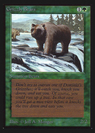 Grizzly Bears (CE) [Collectors’ Edition] | Cards and Coasters CA