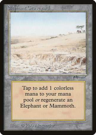 Elephant Graveyard [Arabian Nights] | Cards and Coasters CA