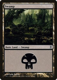 Swamp [Time Spiral] | Cards and Coasters CA