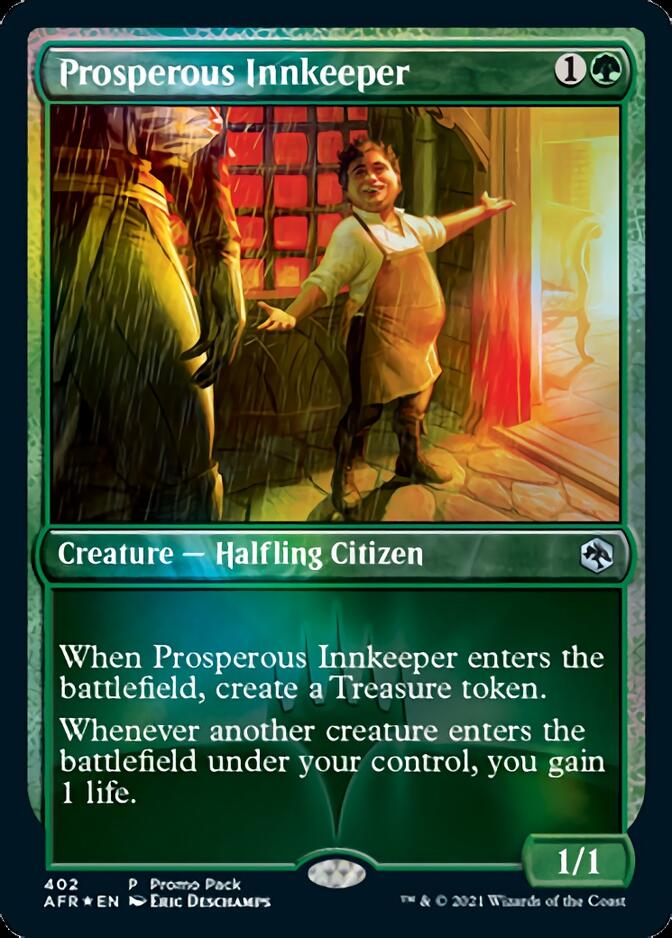 Prosperous Innkeeper (Promo Pack) [Dungeons & Dragons: Adventures in the Forgotten Realms] | Cards and Coasters CA