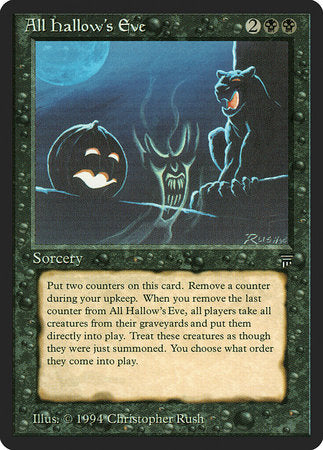 All Hallow's Eve [Legends] | Cards and Coasters CA