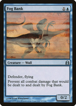 Fog Bank [Commander 2011] | Cards and Coasters CA