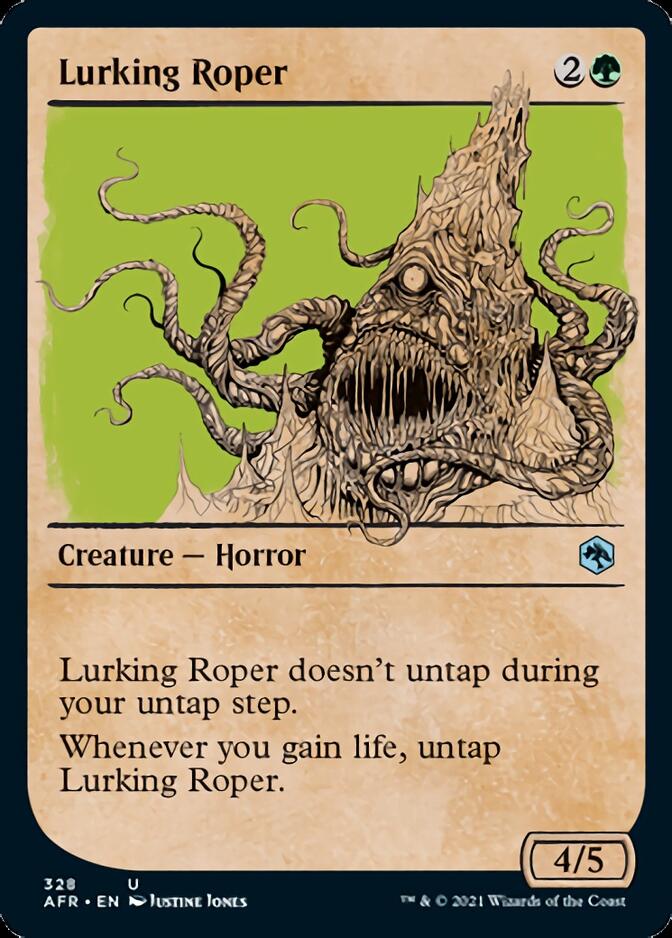 Lurking Roper (Showcase) [Dungeons & Dragons: Adventures in the Forgotten Realms] | Cards and Coasters CA