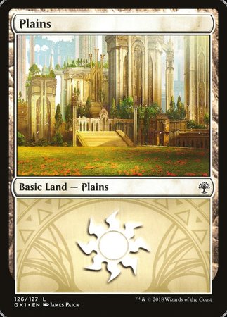 Plains (126) [GRN Guild Kit] | Cards and Coasters CA