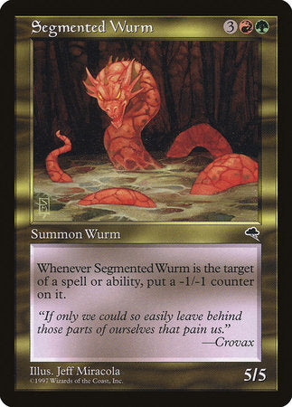 Segmented Wurm [Tempest] | Cards and Coasters CA