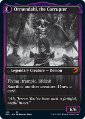 Jerren, Corrupted Bishop // Ormendahl, the Corrupted [Innistrad: Double Feature] | Cards and Coasters CA