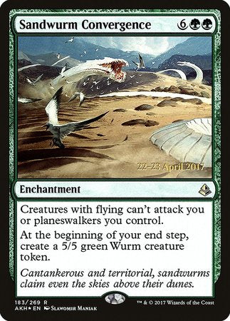 Sandwurm Convergence [Amonkhet Promos] | Cards and Coasters CA