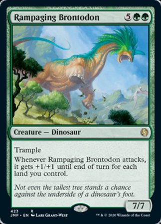 Rampaging Brontodon [Jumpstart] | Cards and Coasters CA