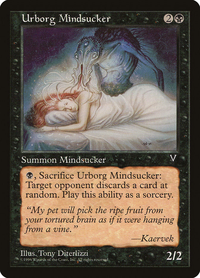 Urborg Mindsucker [Visions] | Cards and Coasters CA