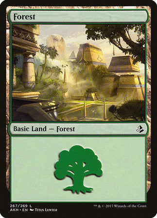 Forest (267) [Amonkhet] | Cards and Coasters CA