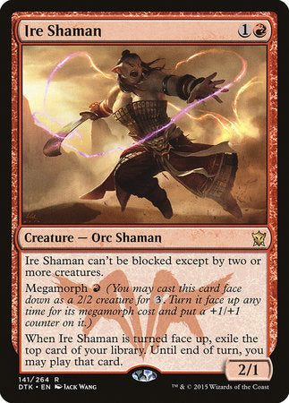 Ire Shaman [Dragons of Tarkir] | Cards and Coasters CA