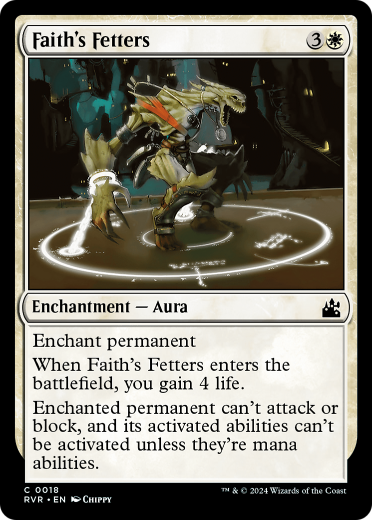 Faith's Fetters [Ravnica Remastered] | Cards and Coasters CA