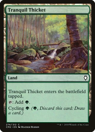 Tranquil Thicket [Commander Anthology Volume II] | Cards and Coasters CA