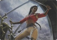 Sisay, Weatherlight Captain (Art Series) [Art Series: Modern Horizons] | Cards and Coasters CA