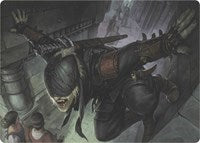 Throatseeker (Art Series) [Art Series: Modern Horizons] | Cards and Coasters CA