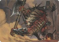 Spinehorn Minotaur (Art Series) [Art Series: Modern Horizons] | Cards and Coasters CA