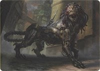 Lesser Masticore (Art Series) [Art Series: Modern Horizons] | Cards and Coasters CA