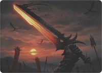 Sword of Sinew and Steel (Art Series) [Art Series: Modern Horizons] | Cards and Coasters CA