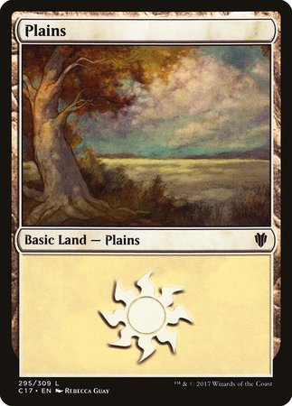 Plains (295) [Commander 2017] | Cards and Coasters CA