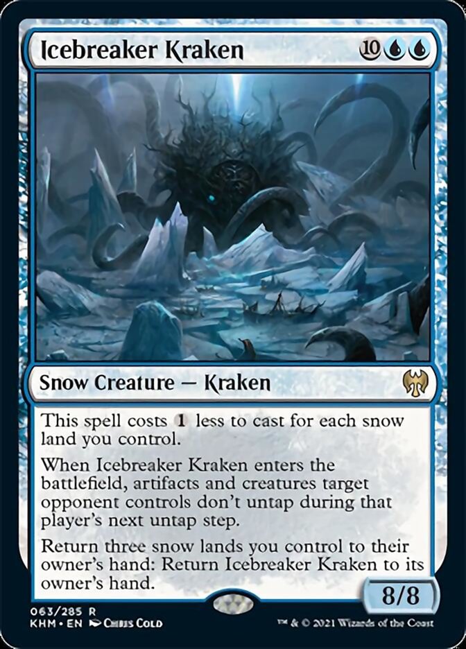 Icebreaker Kraken [Kaldheim] | Cards and Coasters CA