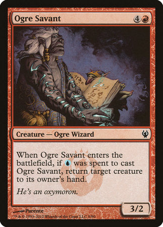 Ogre Savant [Duel Decks: Izzet vs. Golgari] | Cards and Coasters CA
