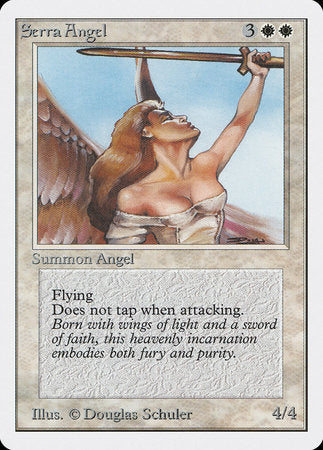 Serra Angel [Unlimited Edition] | Cards and Coasters CA