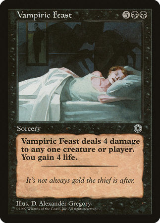 Vampiric Feast [Portal] | Cards and Coasters CA