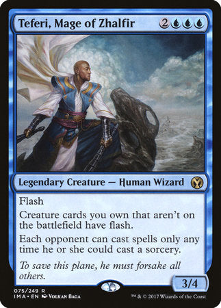 Teferi, Mage of Zhalfir [Iconic Masters] | Cards and Coasters CA