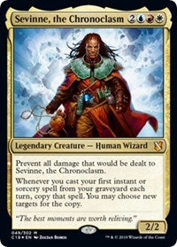 Sevinne, the Chronoclasm (Commander 2019) [Oversize Cards] | Cards and Coasters CA