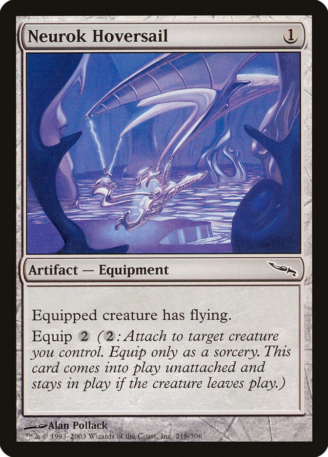 Neurok Hoversail [Mirrodin] | Cards and Coasters CA