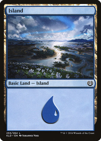 Island (255) [Kaladesh] | Cards and Coasters CA