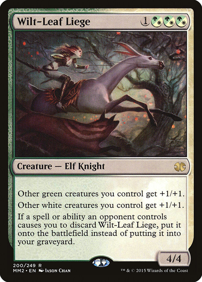 Wilt-Leaf Liege [Modern Masters 2015] | Cards and Coasters CA