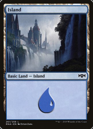 Island [Ravnica Allegiance] | Cards and Coasters CA