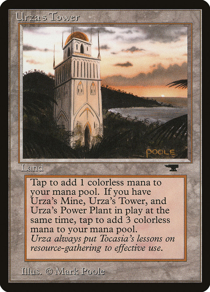 Urza's Tower (Sunset) [Antiquities] | Cards and Coasters CA