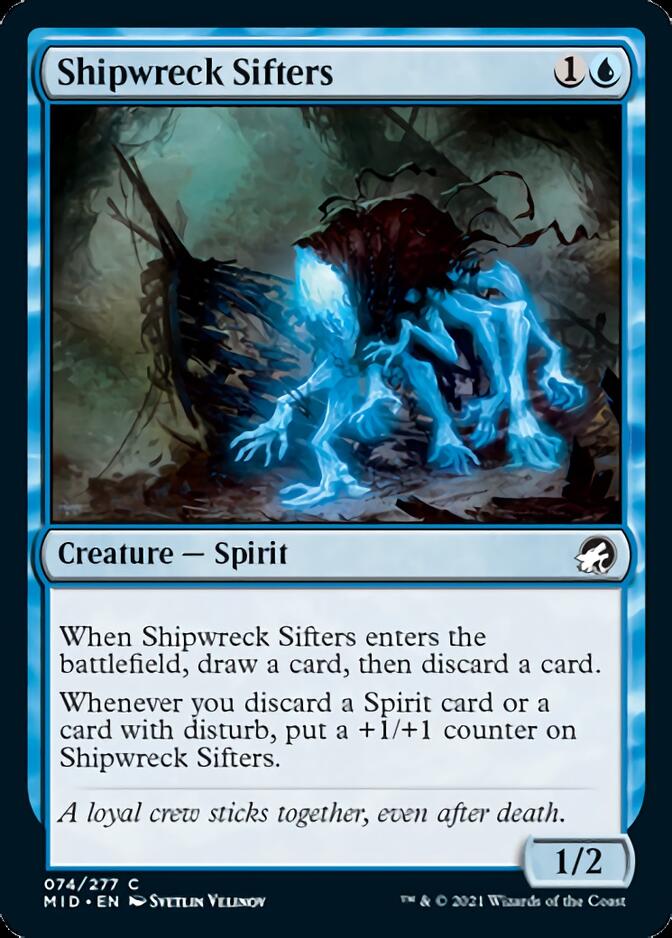 Shipwreck Sifters [Innistrad: Midnight Hunt] | Cards and Coasters CA