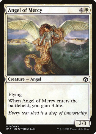 Angel of Mercy [Iconic Masters] | Cards and Coasters CA