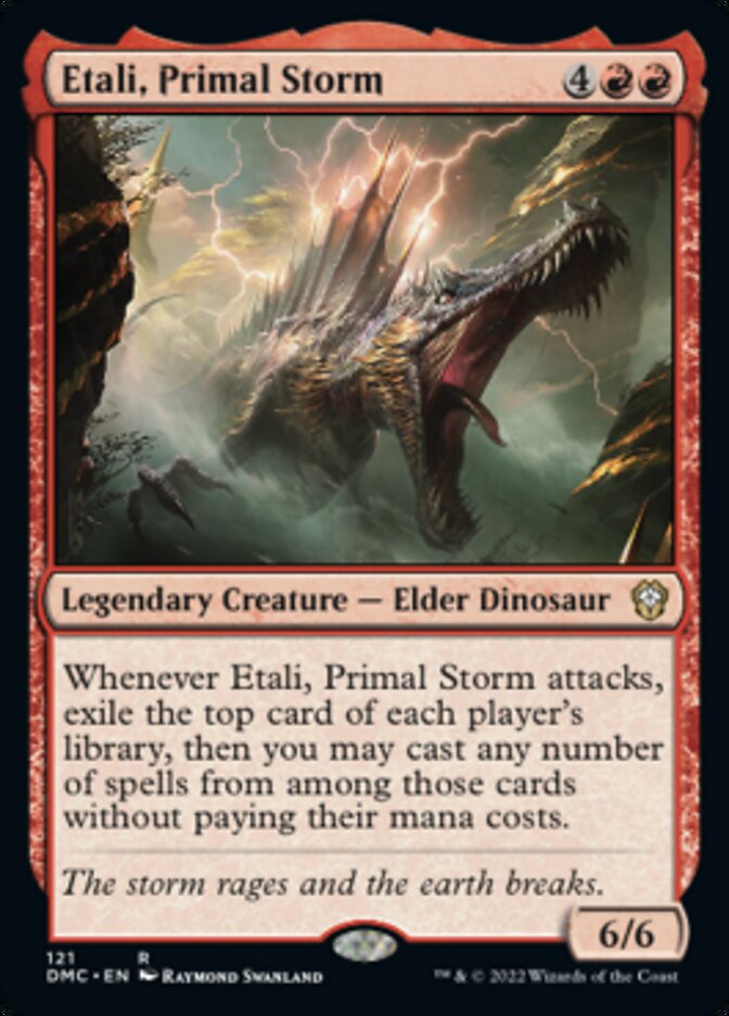 Etali, Primal Storm [Dominaria United Commander] | Cards and Coasters CA