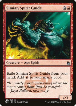 Simian Spirit Guide [Masters 25] | Cards and Coasters CA