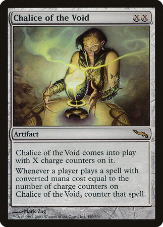 Chalice of the Void [Mirrodin] | Cards and Coasters CA