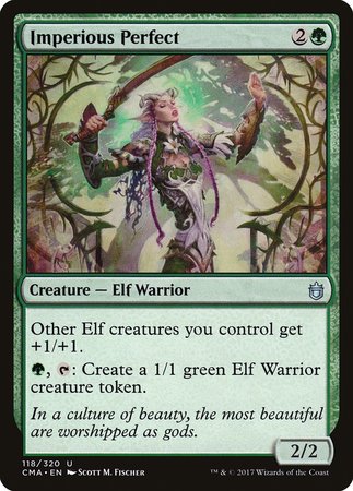 Imperious Perfect [Commander Anthology] | Cards and Coasters CA
