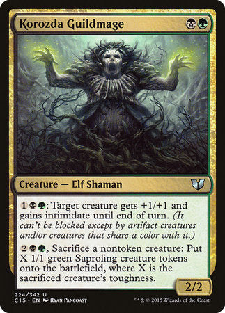 Korozda Guildmage [Commander 2015] | Cards and Coasters CA