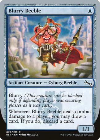 Blurry Beeble [Unstable] | Cards and Coasters CA